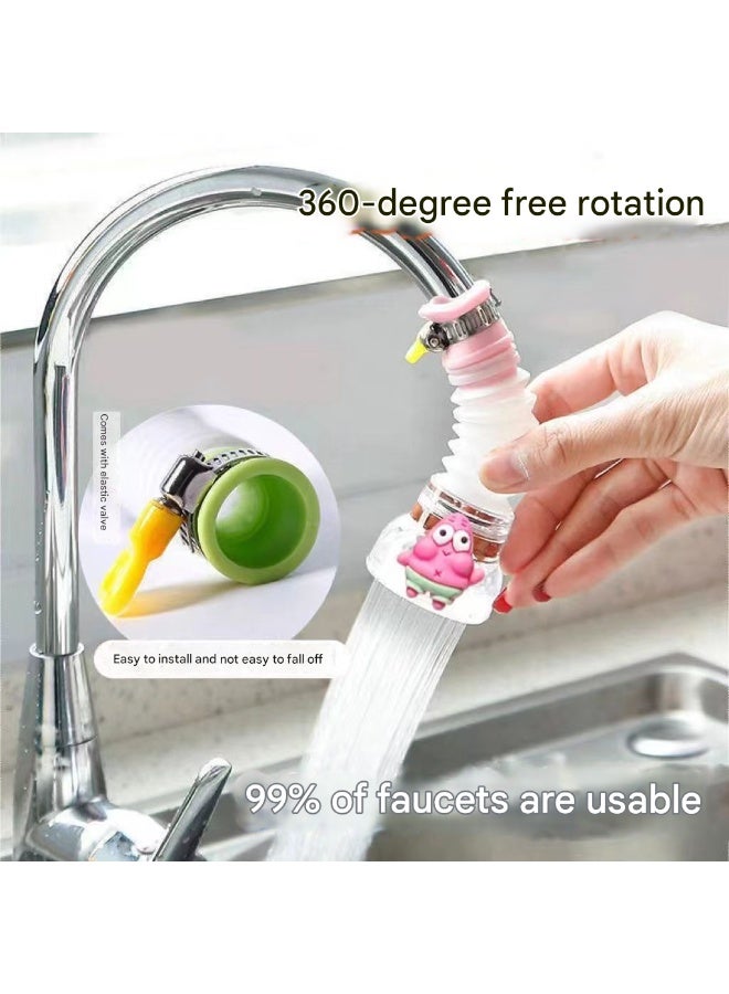 3 Pcs Faucet Filter Set - Water Faucet Extenders 360 Rotating, Adjustable Water Purifier for Sink , Easy to Install and Store, Reduce Water Waste, Good for Kitchen and Bathroom - Image 4